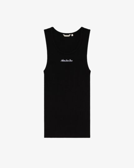 Embroidered Logo Tank Top