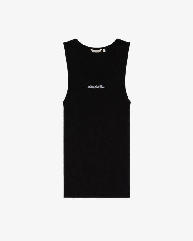 Embroidered Logo Tank Top