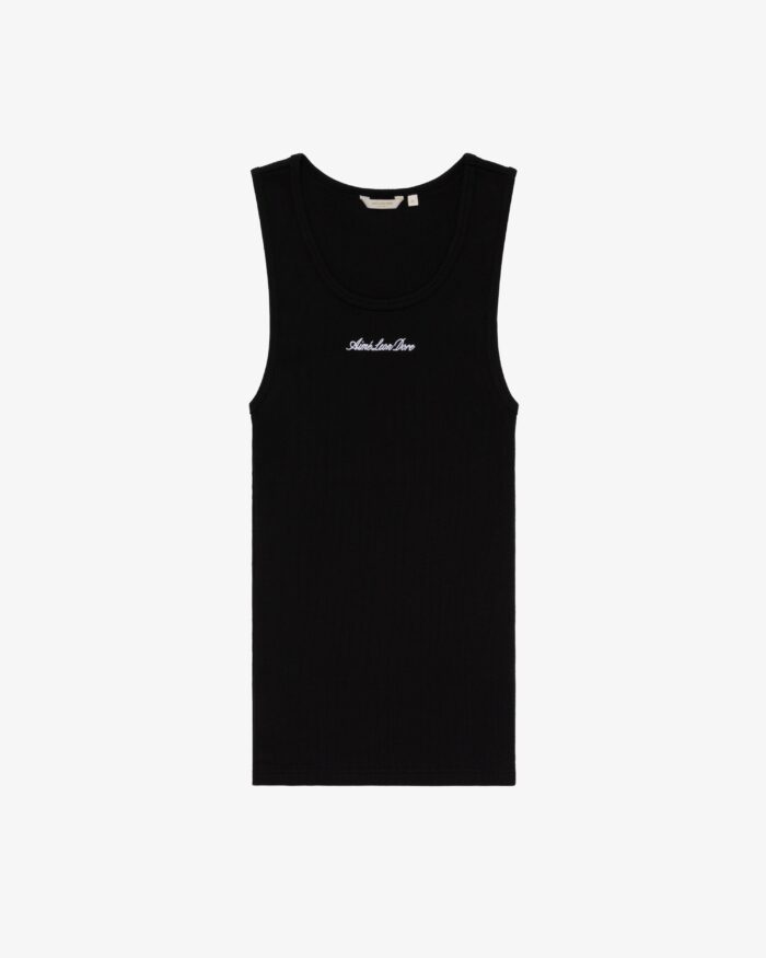 Embroidered Logo Tank Top