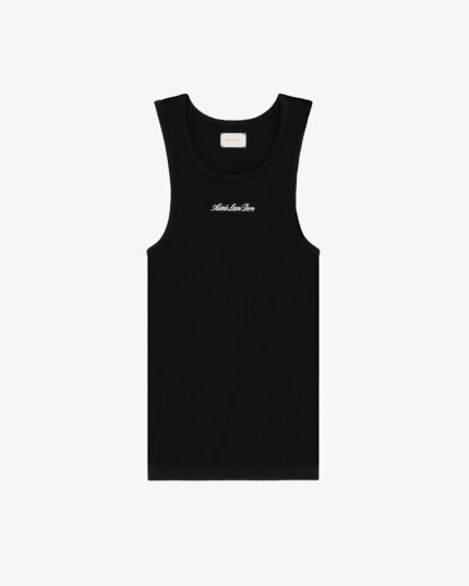 Embroidered Logo Tank Top
