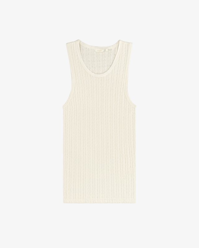 Eyelet Tank Top