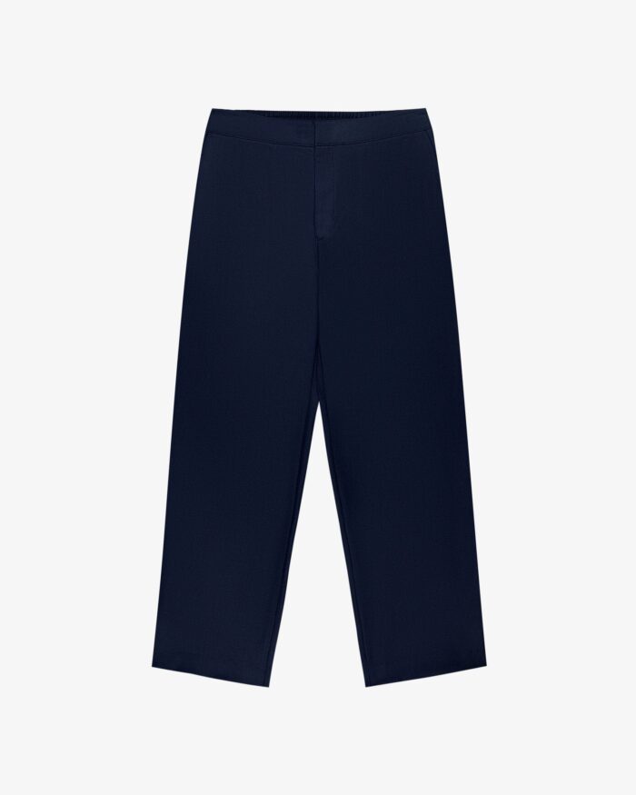 Basketweave Elasticated Waist Trouser