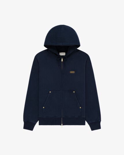Washed Full-Zip Hoodie