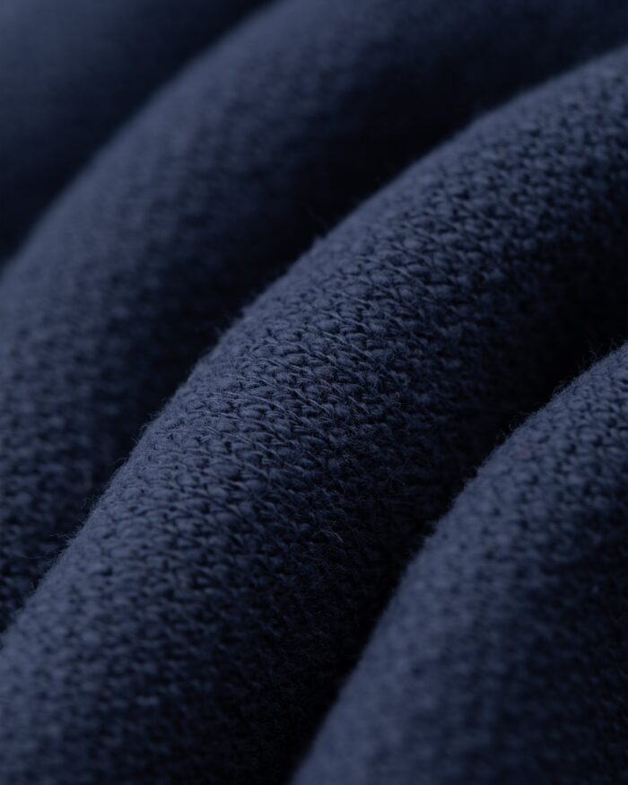 Jacquard Collar Snap Pullover