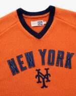 ALD / New York Mets Short-Sleeve Knit Sweater