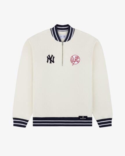 ALD / New York Yankees Quarter Zip Pullover