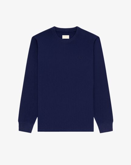 Long-Sleeve Tonal Logo Tee