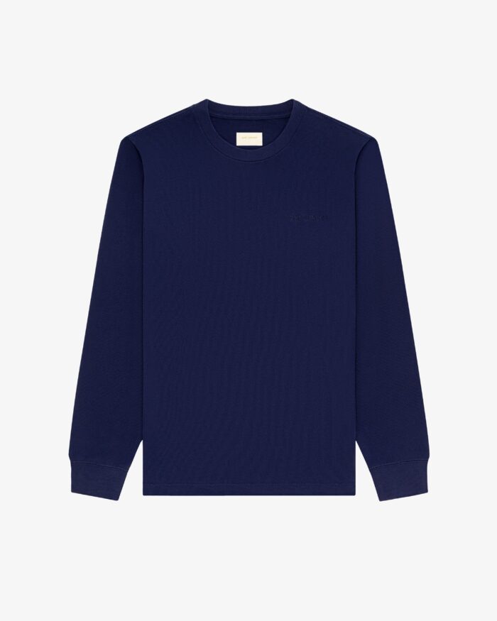 Long-Sleeve Tonal Logo Tee