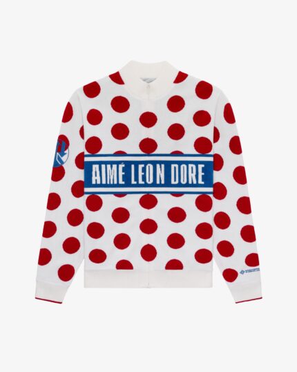 WINDSTOPPER® Polka Dot Knit Cycling Jersey by GORE-TEX LABS