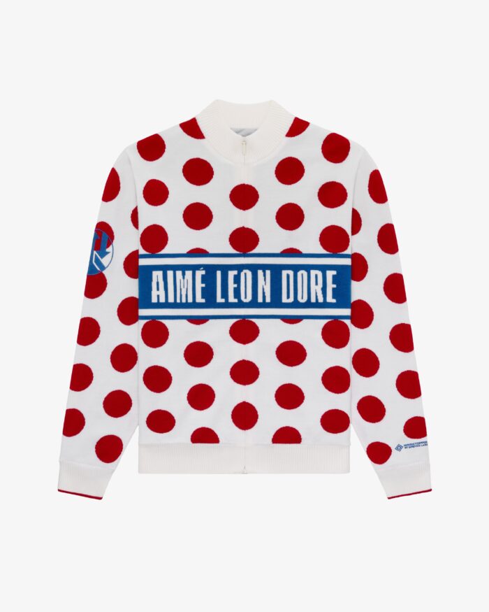 WINDSTOPPER® Polka Dot Knit Cycling Jersey by GORE-TEX LABS
