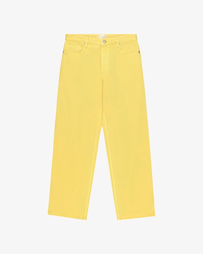 Garment Dyed Relaxed Fit Denim