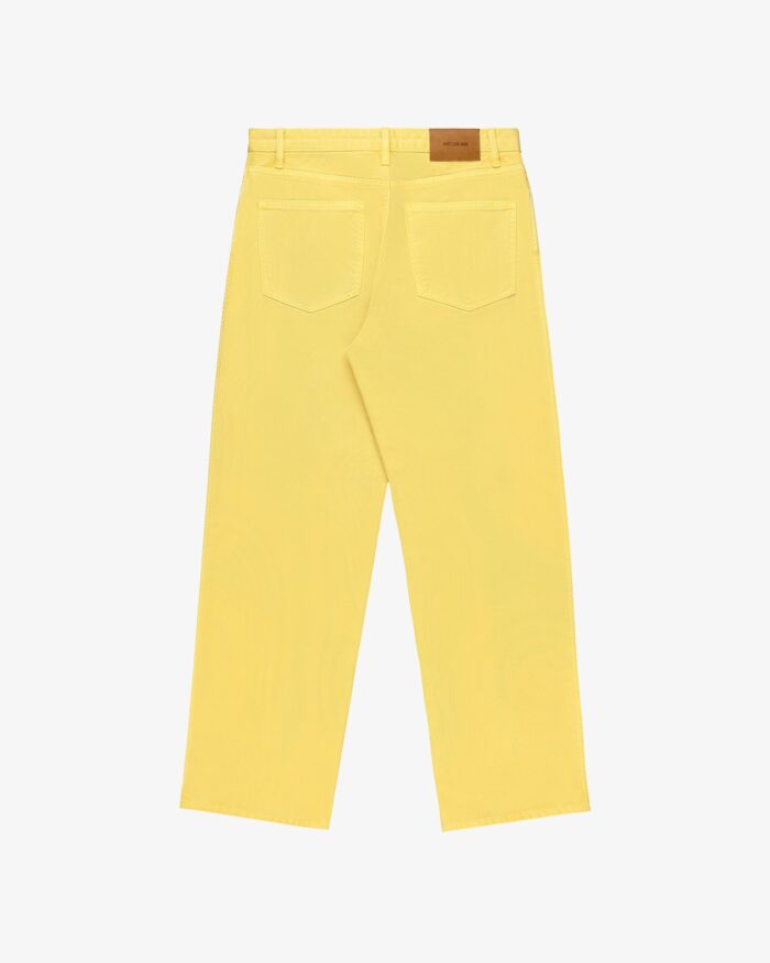 Garment Dyed Relaxed Fit Denim