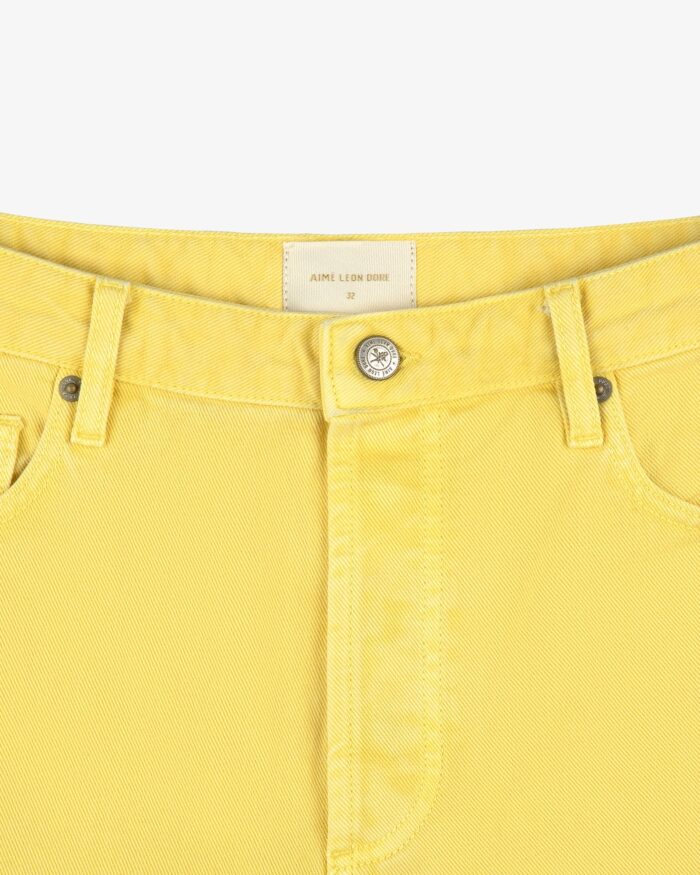 Garment Dyed Relaxed Fit Denim