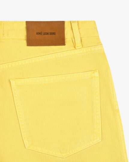 Garment Dyed Relaxed Fit Denim