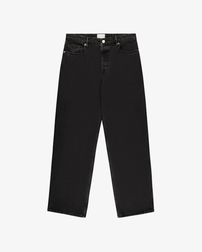 Garment Dyed Relaxed Fit Denim