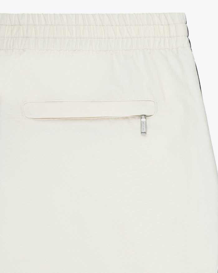 Mesh Stripe Nylon Track Pant