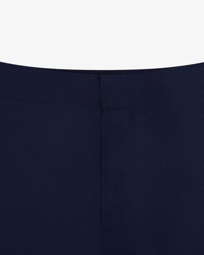 Basketweave Elasticated Waist Trouser