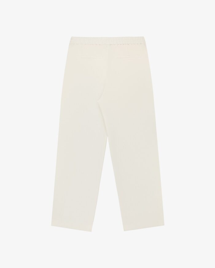 Basketweave Elasticated Waist Trouser