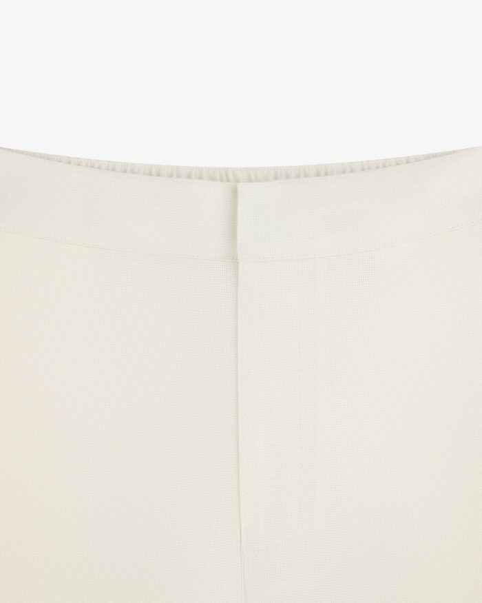 Basketweave Elasticated Waist Trouser