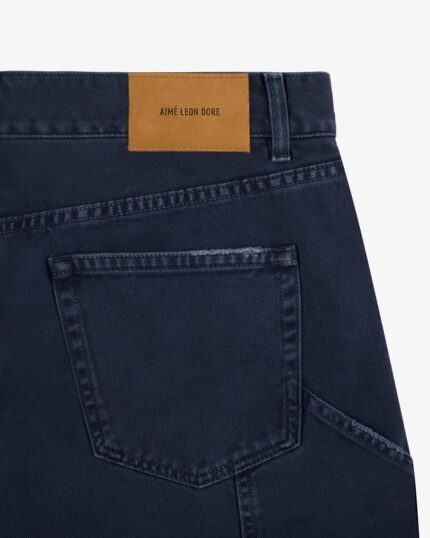 Garment Dyed Denim Short