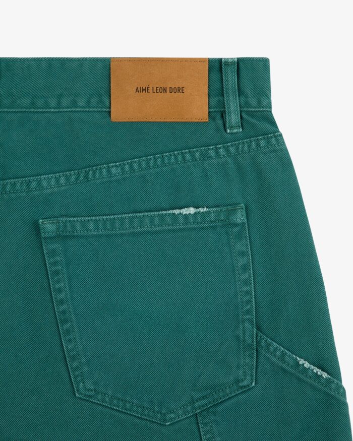 Garment Dyed Denim Short
