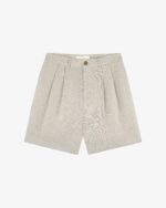 Double Pleated Linen Short