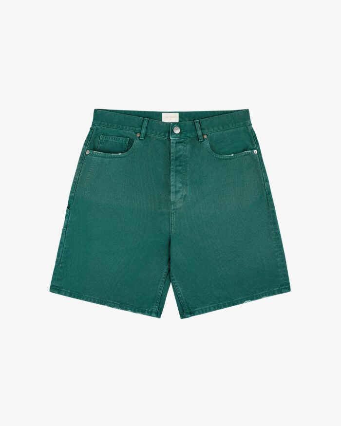 Garment Dyed Denim Short