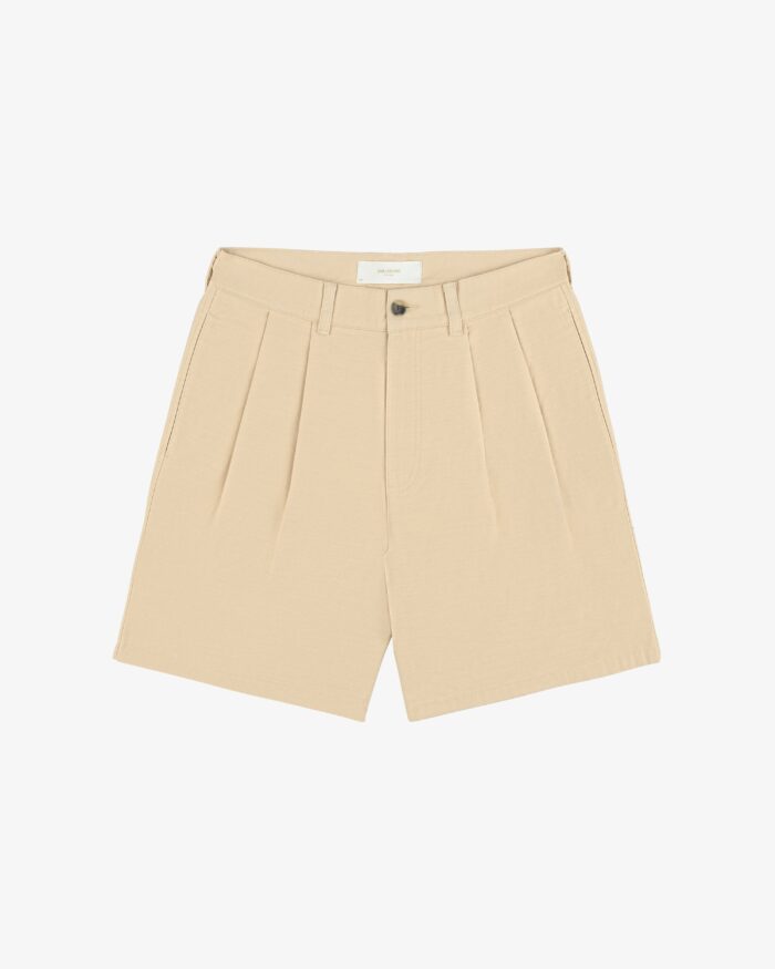 Double Pleated Short