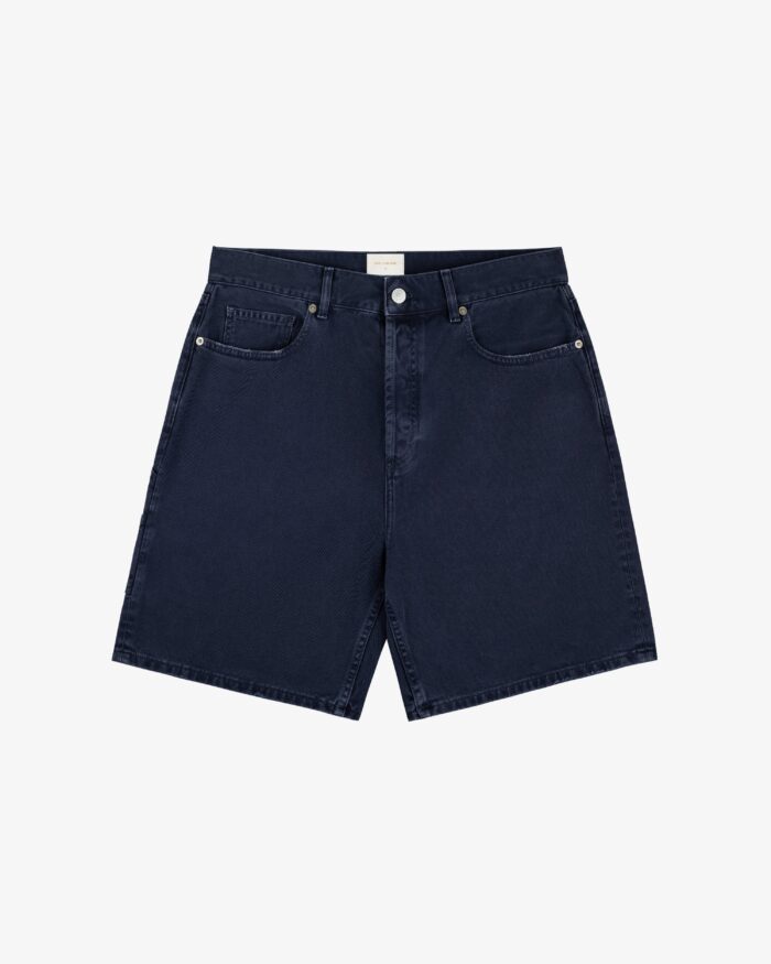 Garment Dyed Denim Short