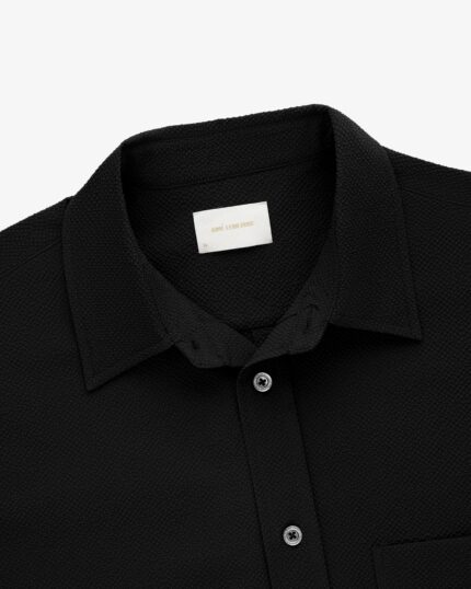 Short-Sleeve Seersucker Shirt