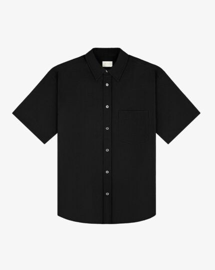 Short-Sleeve Seersucker Shirt