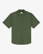 Short-Sleeve Seersucker Shirt