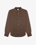Long-Sleeve Linen Shirt