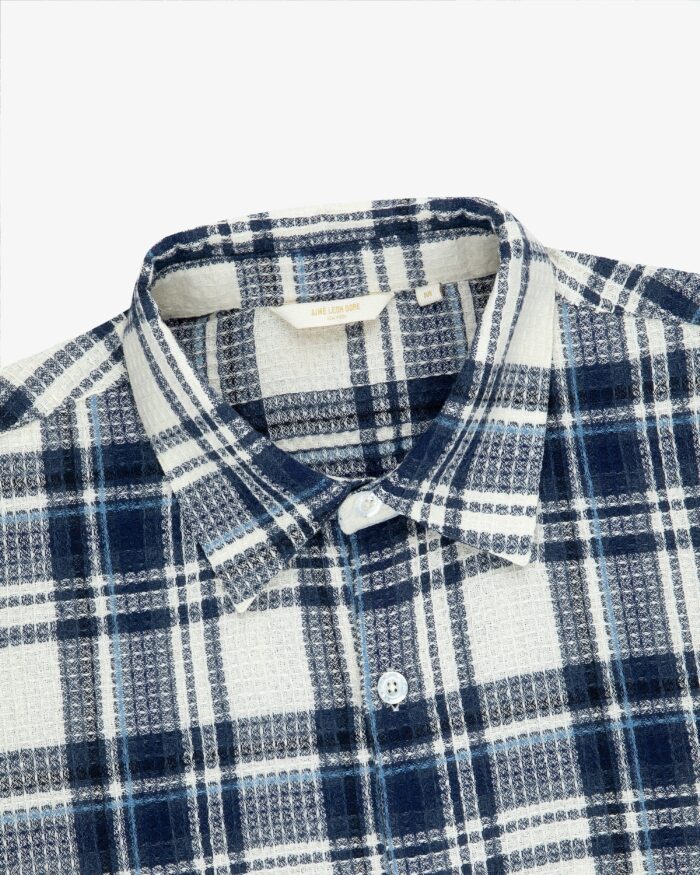 Plaid Waffle Deck Shirt
