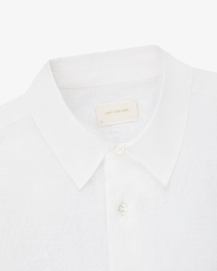 Long-Sleeve Linen Shirt