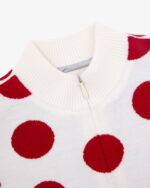 WINDSTOPPER® Polka Dot Knit Cycling Jersey by GORE-TEX LABS
