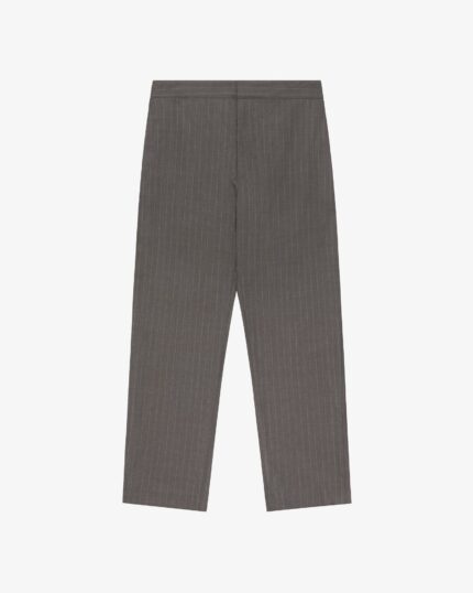 Pinstripe Elasticated Waist Suit Trouser