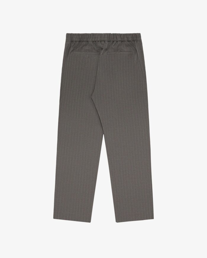 Pinstripe Elasticated Waist Suit Trouser