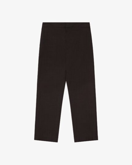 Melange Wool Elasticated Waist Suit Trouser