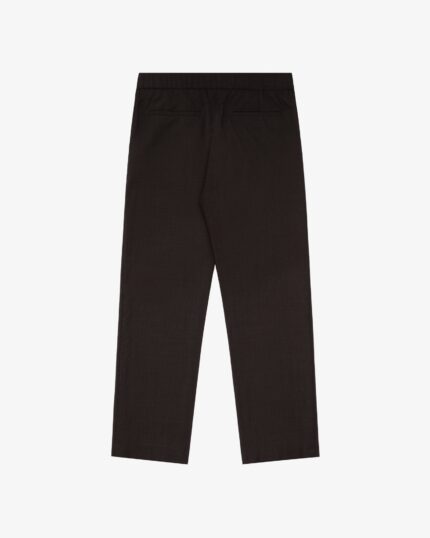 Melange Wool Elasticated Waist Suit Trouser