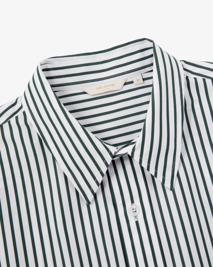 Monogram Yarn Dyed Stripe Shirt