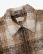 Alpaca Blend Zip Shirt