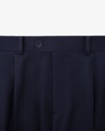 Single-Pleated Gabardine Trouser
