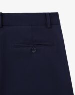 Single-Pleated Gabardine Trouser