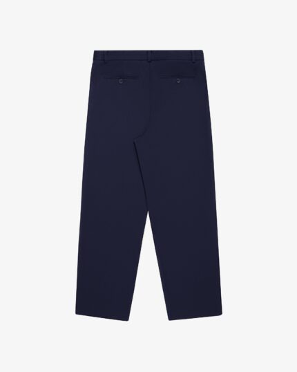 Single-Pleated Gabardine Trouser