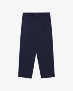 Single-Pleated Gabardine Trouser