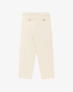Single-Pleated Gabardine Trouser