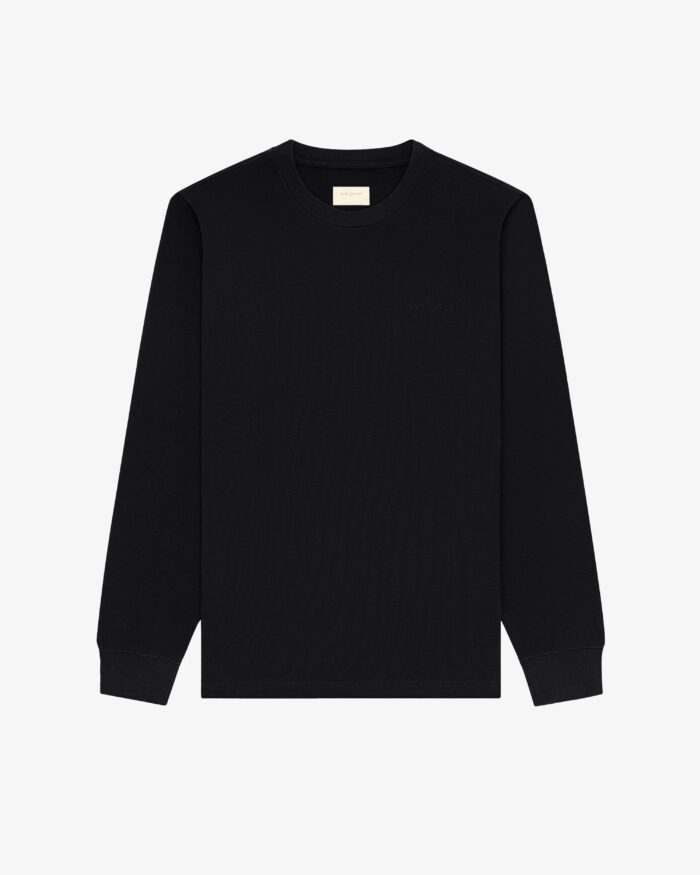 Long-Sleeve Tonal Logo Tee